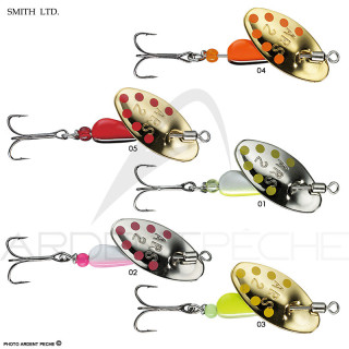 Cuiller SMITH AR S bicolore 4.5g